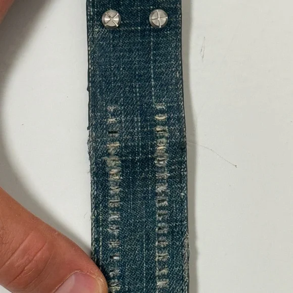 Nixon The Duchess Royal Pleasure Denim Cuff Watch Diamond Accent - new battery - Picture 8 of 9